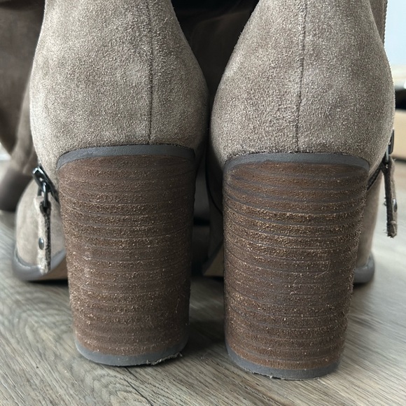 Kelsi Dagger Taupe Over The Knee Boots Anthropologie